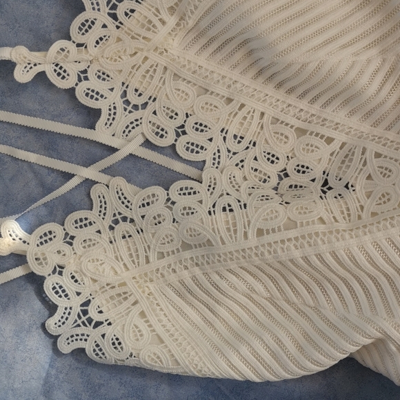 BNWT Self Portrait white lace dress - Picture 6 of 13